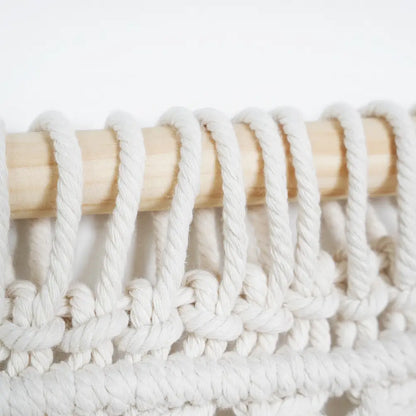 Woven Tapestry Macrame Wall Hanging Home Decor - leaf