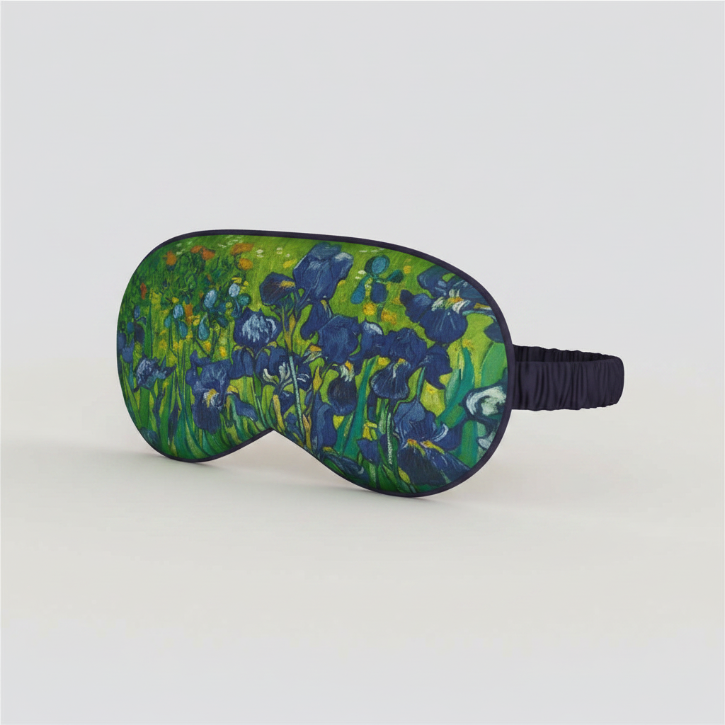 Art Print Sleep Mask - Irises By Vincent van Gogh