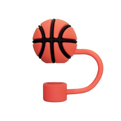 10mm Game Silicone Straw Top Cover for Tumblers