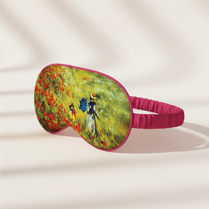 Art Sleep Mask – Poppy Field by Monet
