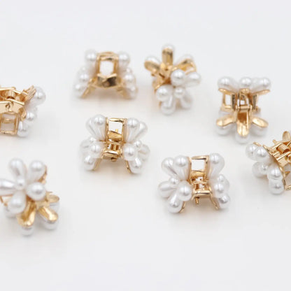 0.8'' Flower Hair Claw & Hair Clip - Set of 8
