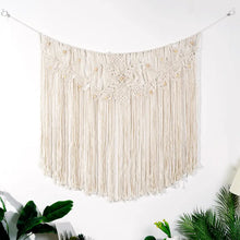 Load image into Gallery viewer, Woven Tapestry Macrame Wall Hanging Home Decor - leaf
