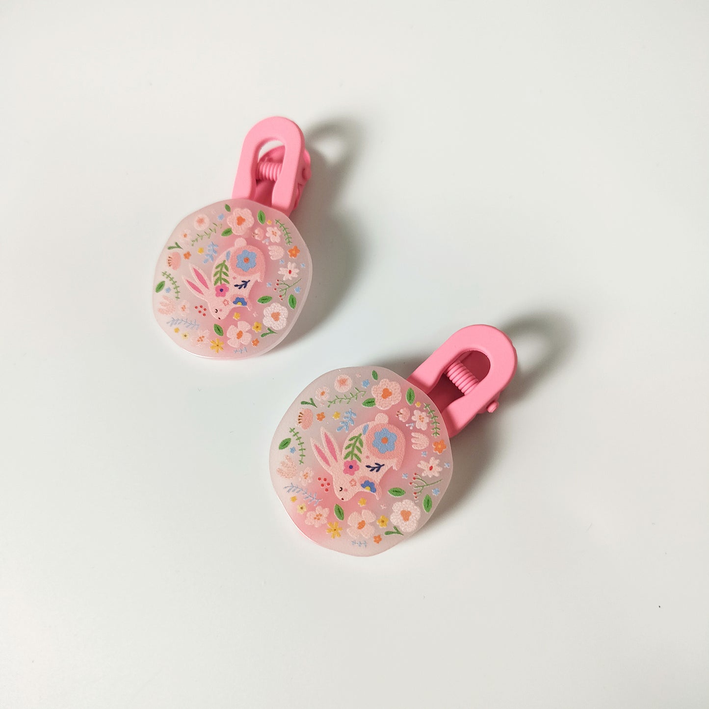 Artsy Flora & Fauna Hair Clips Set of 2