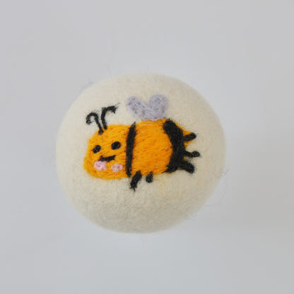 Bee Eco Wool Laundry Dryer Balls - Set of 3