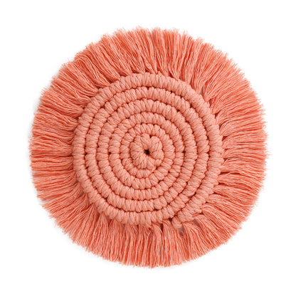 Cotton-Braid-Handmade-Macrame-Coaster-for-Coffee-Cup-Table