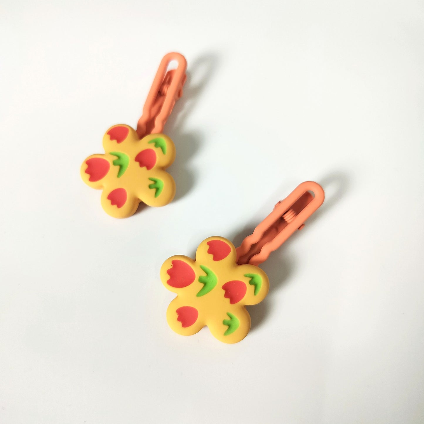 Floral Hair Claw Clip Set of 2