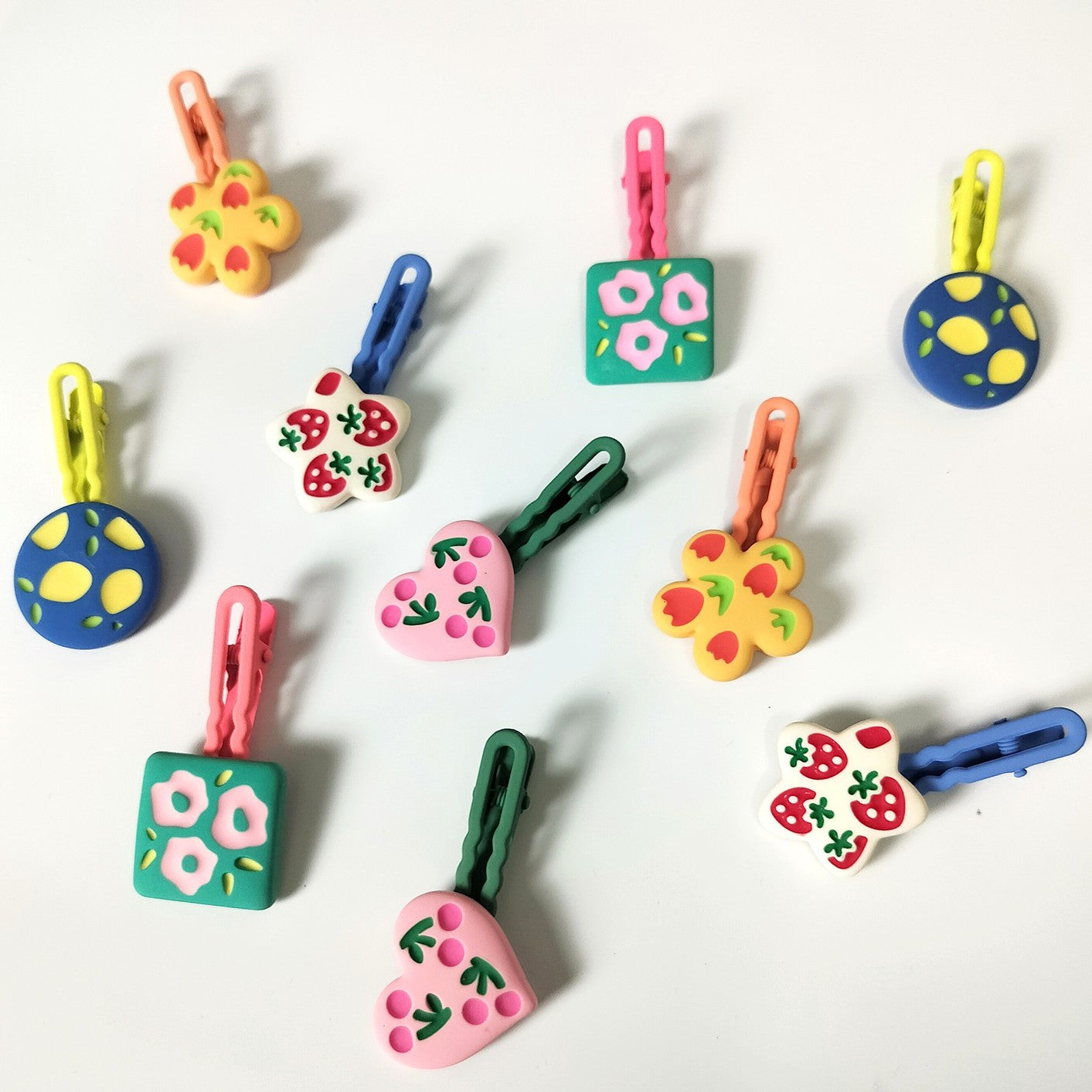 Floral Hair Claw Clip Set of 2