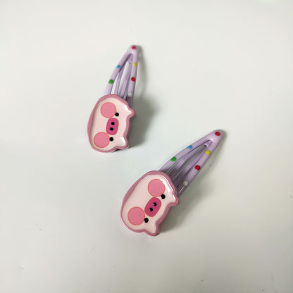 Cute Pet Barrette Hair Clip - Set of 2