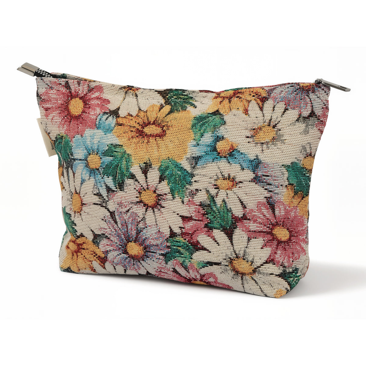 Daisy Garden Toiletry / Makeup Bag - Travel-Friendly Cosmetic Bag