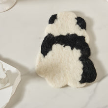 Load image into Gallery viewer, Handmade Felt Coffee Cup Mug Table  Coasters - Panda
