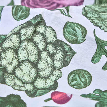 Tea Towels for a Cute Kitchen – Garden Greens (Set of 2) | 100% Cotton & Absorbent