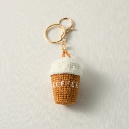 Hand-Knitted-coffee-cup-Keychain