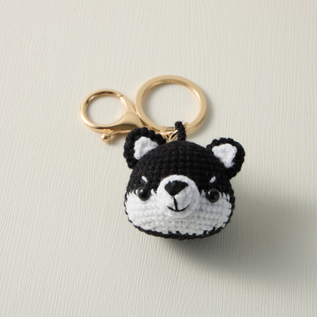  Analyzing image     Hand-Knitted-Husky-Dog-Keychain