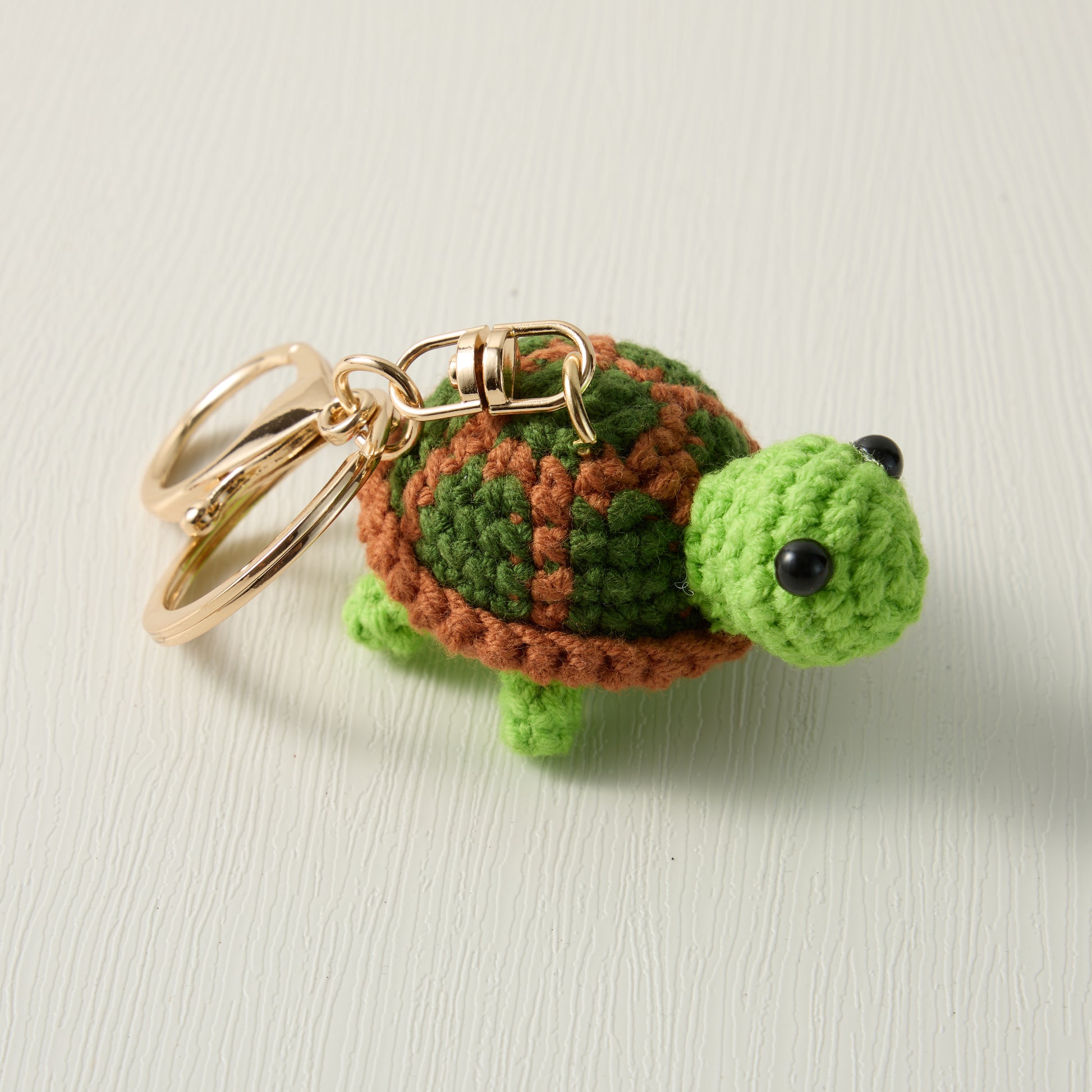 Hand-Knitted-turtle-Keychain
