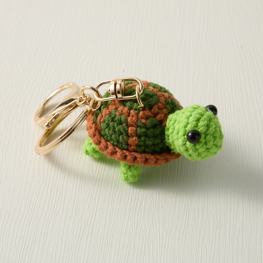 Hand-Knitted-turtle-Keychain