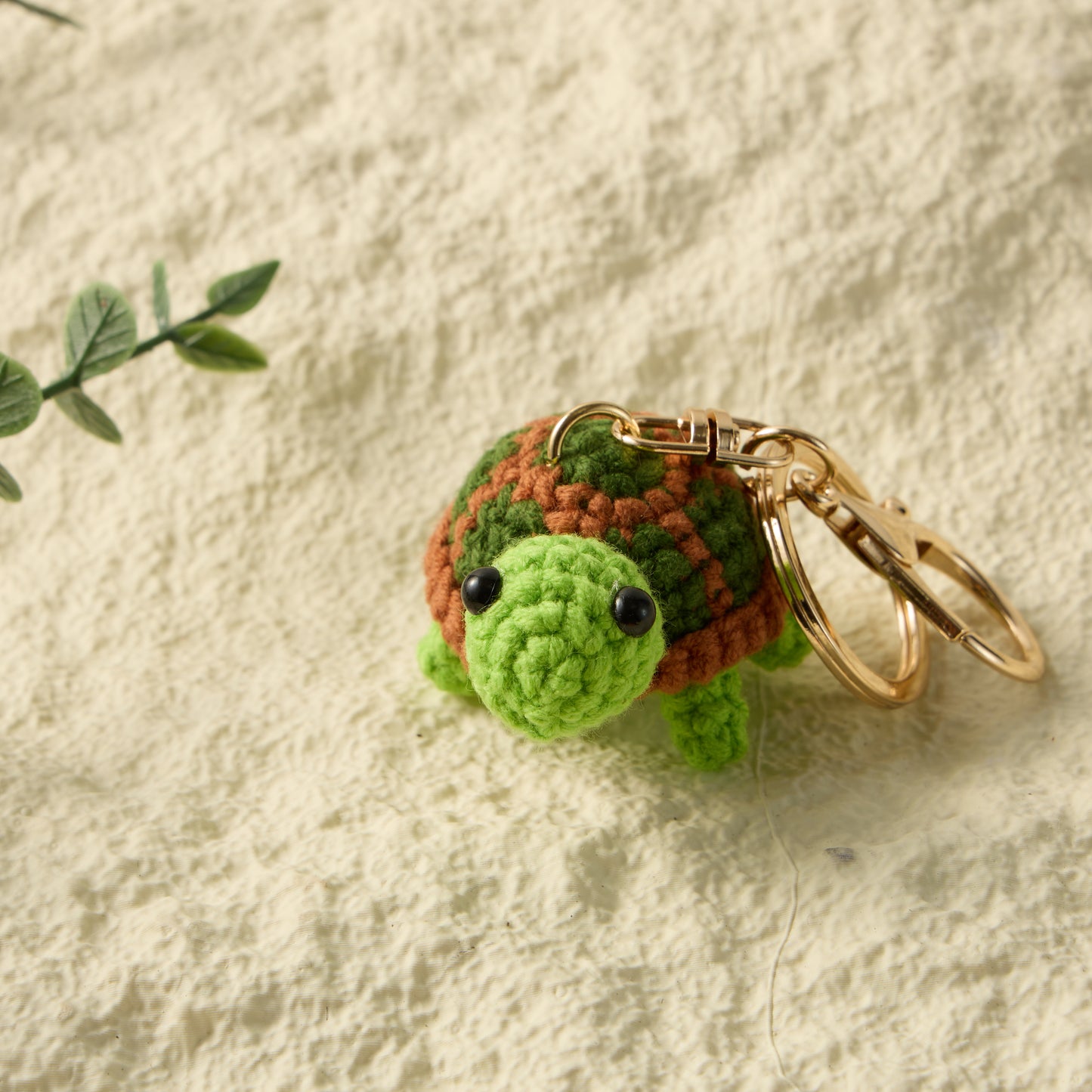 Hand-Knitted-turtle-Keychain