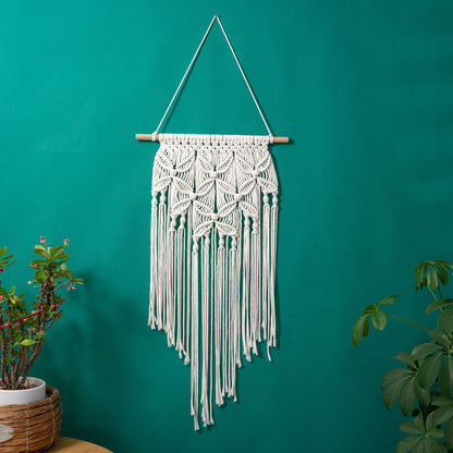 Hand Woven Tapestry Macrame Tassel Wall Hanging Decoration