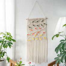 Load image into Gallery viewer, Hand-Woven Macrame Wall Hanging Tapestry Boho Crafts Art for Home Decor
