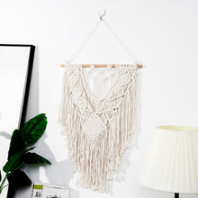 Load image into Gallery viewer, Hand-woven Macrame Wall Hanging Tapestry Boho Crafts Art Home Decor
