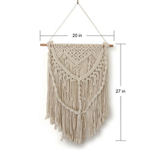 Load image into Gallery viewer, Handmade Cotton Woven Wall Hanging Macrame Home Decor
