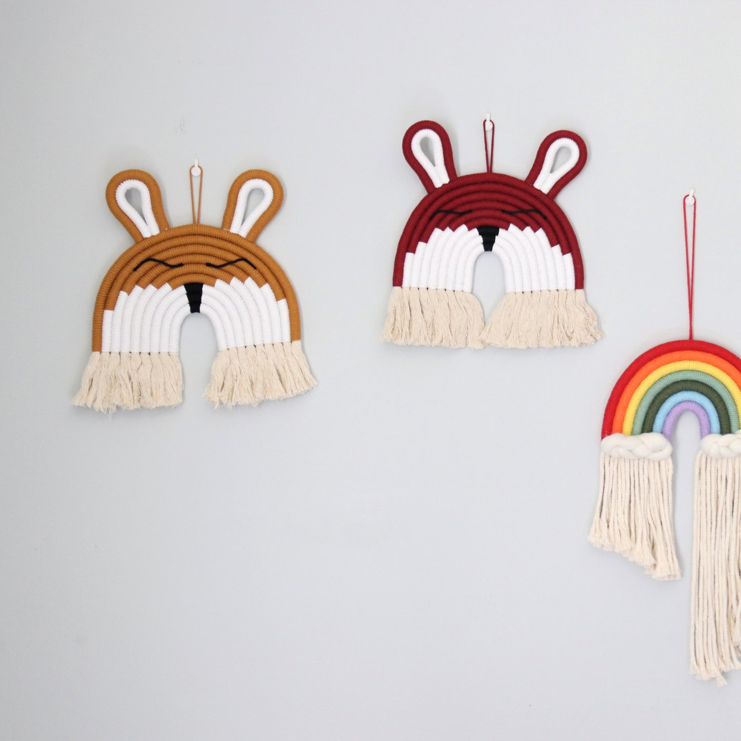 Macramé Wall Hanging Bunny Ears