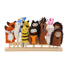 Load image into Gallery viewer, Felt Finger Puppet Toy - Woodland Animals - Woodland Creatures
