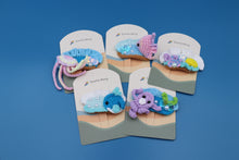 Load image into Gallery viewer, Crochet embroidery Sea Animal Knitted hair clips accessories

