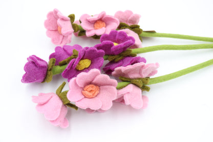 Handmade Wool Felt Wildflowers - Gladiolus