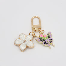 Load image into Gallery viewer, Twist of Joy: Handmade Lime Keychain with a Removable Charms
