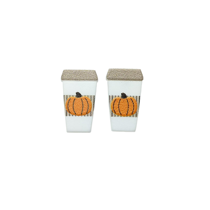 Pumpkin Latte Stud Earrings