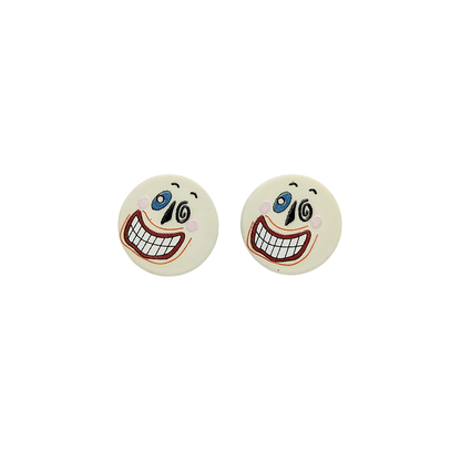 Clown Grin Stud Earrings