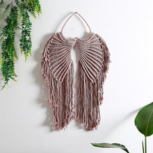 Load image into Gallery viewer, Woven Bohemian Macrame Wall Hanging Decorations - Angels Wing
