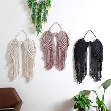 Load image into Gallery viewer, Woven Bohemian Macrame Wall Hanging Decorations - Angels Wing
