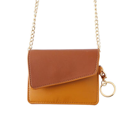 Mini Travel Crossbody Wallet Purse on Chain for Women