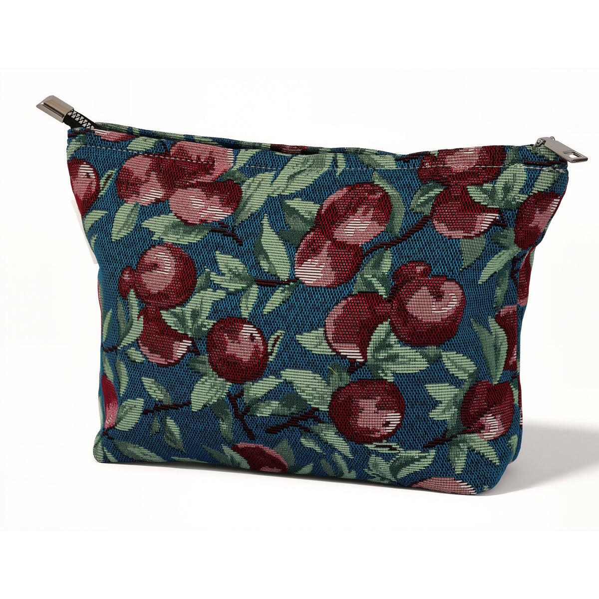 Red Apple Toiletry / Makeup Bag - Travel-Friendly Cosmetic Bag