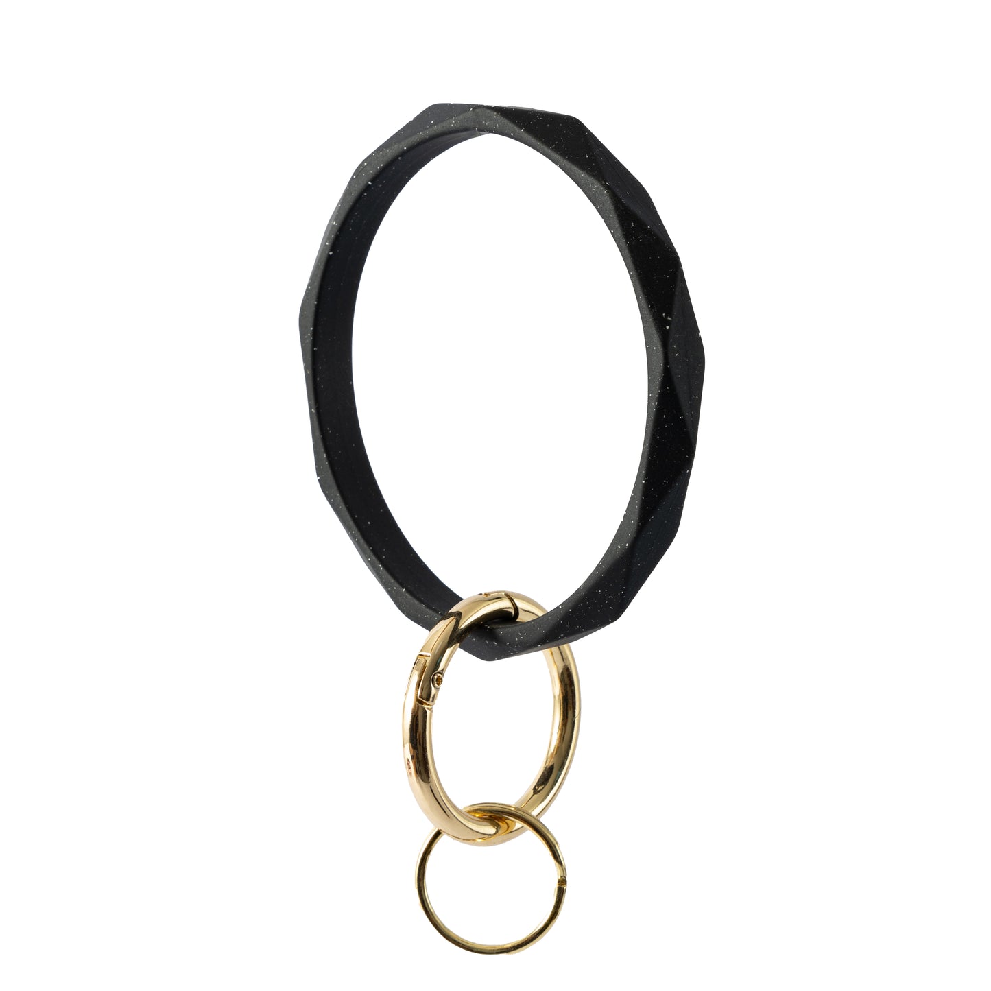 Silicone Bangle Wristlet Minimalist Keychain Bracelet