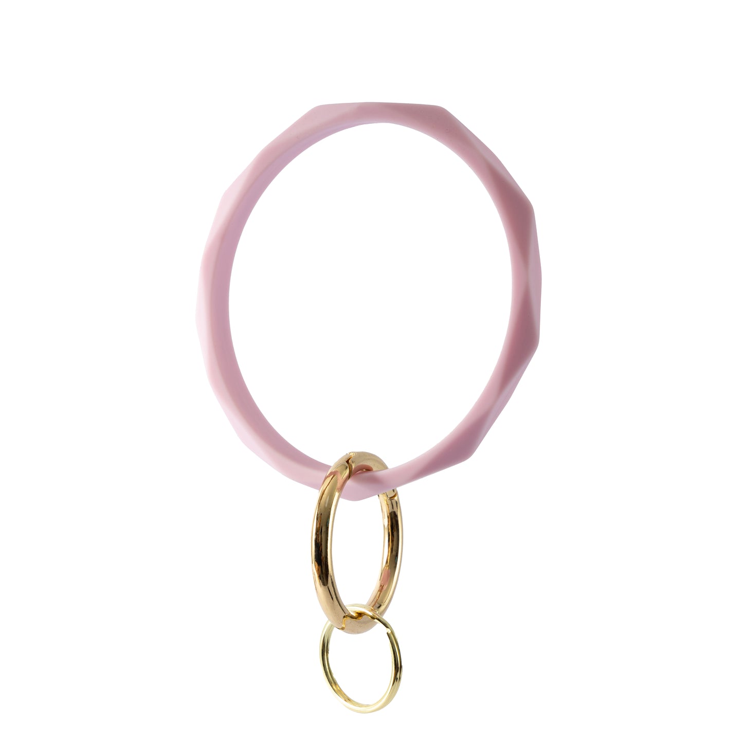 Silicone Bangle Wristlet Minimalist Keychain Bracelet