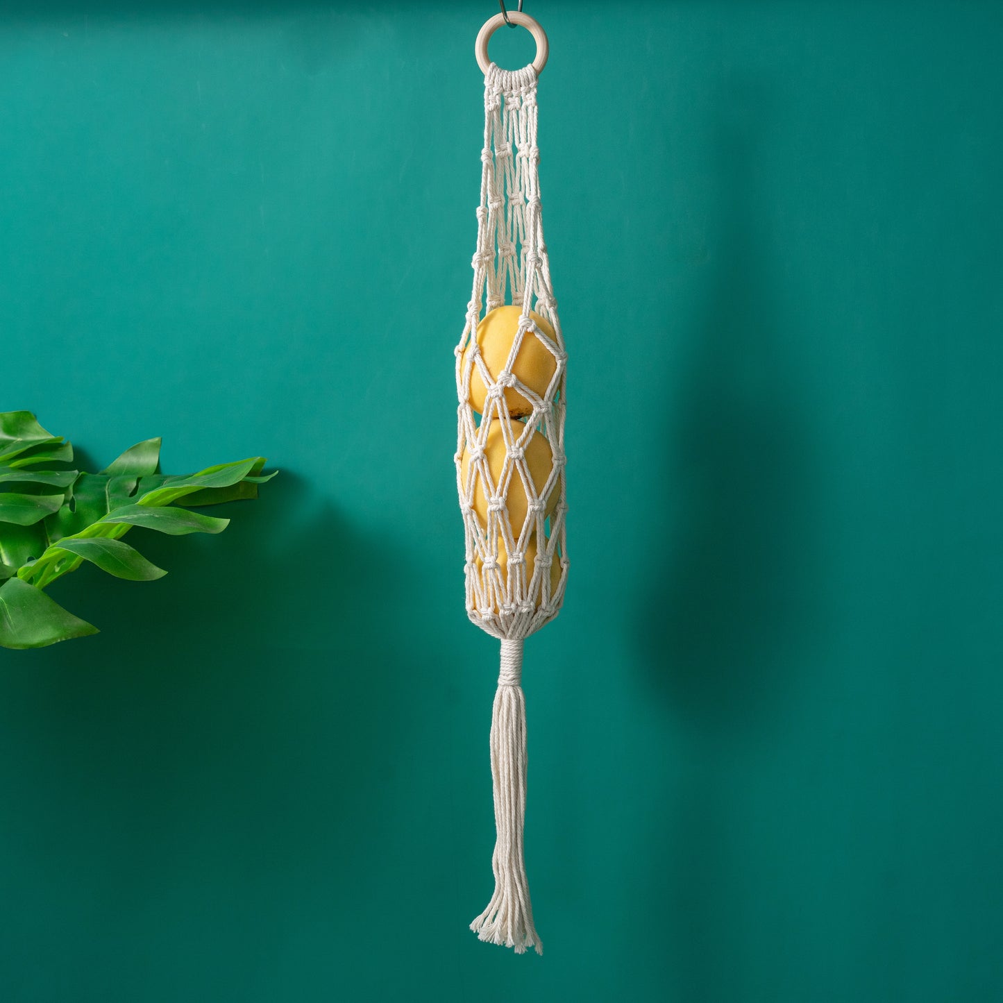 Storage Organize Bag Macrame Wall Hanging For Fruits & Vegetable,