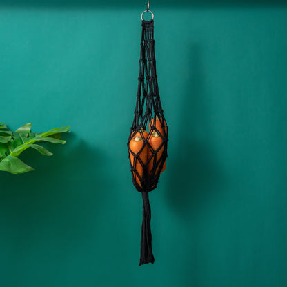 Storage Organize Bag Macrame Wall Hanging For Fruits & Vegetable,