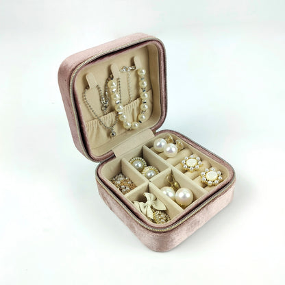 Portable Jewelry Storage Case - Travel Ring Jewelry Gift Box