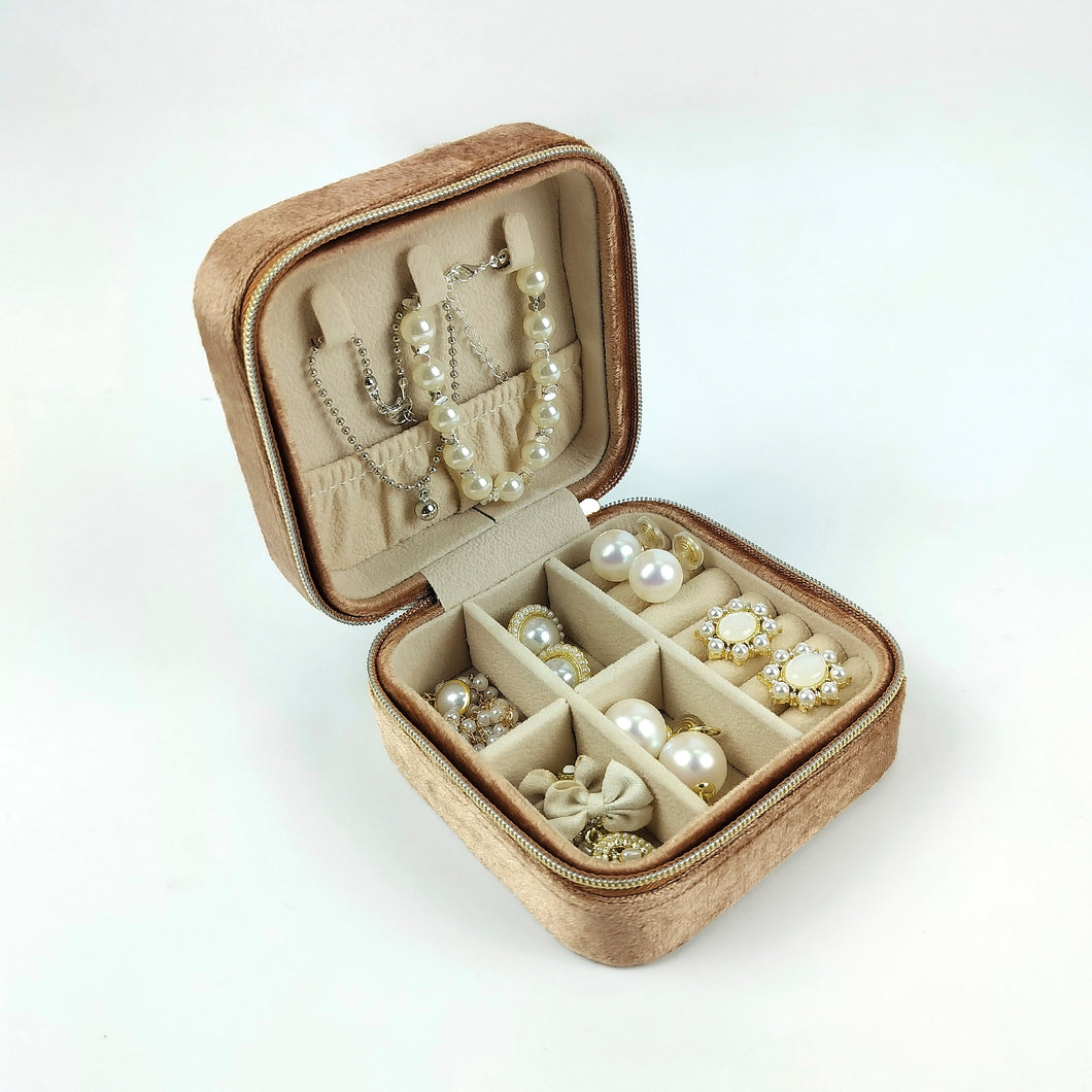 Portable Jewelry Storage Case - Travel Ring Jewelry Gift Box