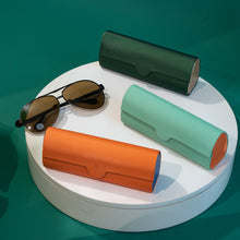 Load image into Gallery viewer, Vintage-Inspired Magnetic Retro Cylindrical Design Glasses Case

