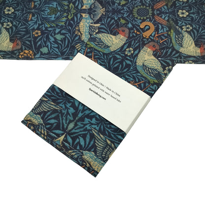 William Morris Birds Tea Towels – Set of 2 | 100% Cotton Botanical Dish Towels