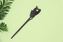Load image into Gallery viewer, Animal Style Wood Hair Sticks -Snake, Fox, Butterfly, Swan, Horse
