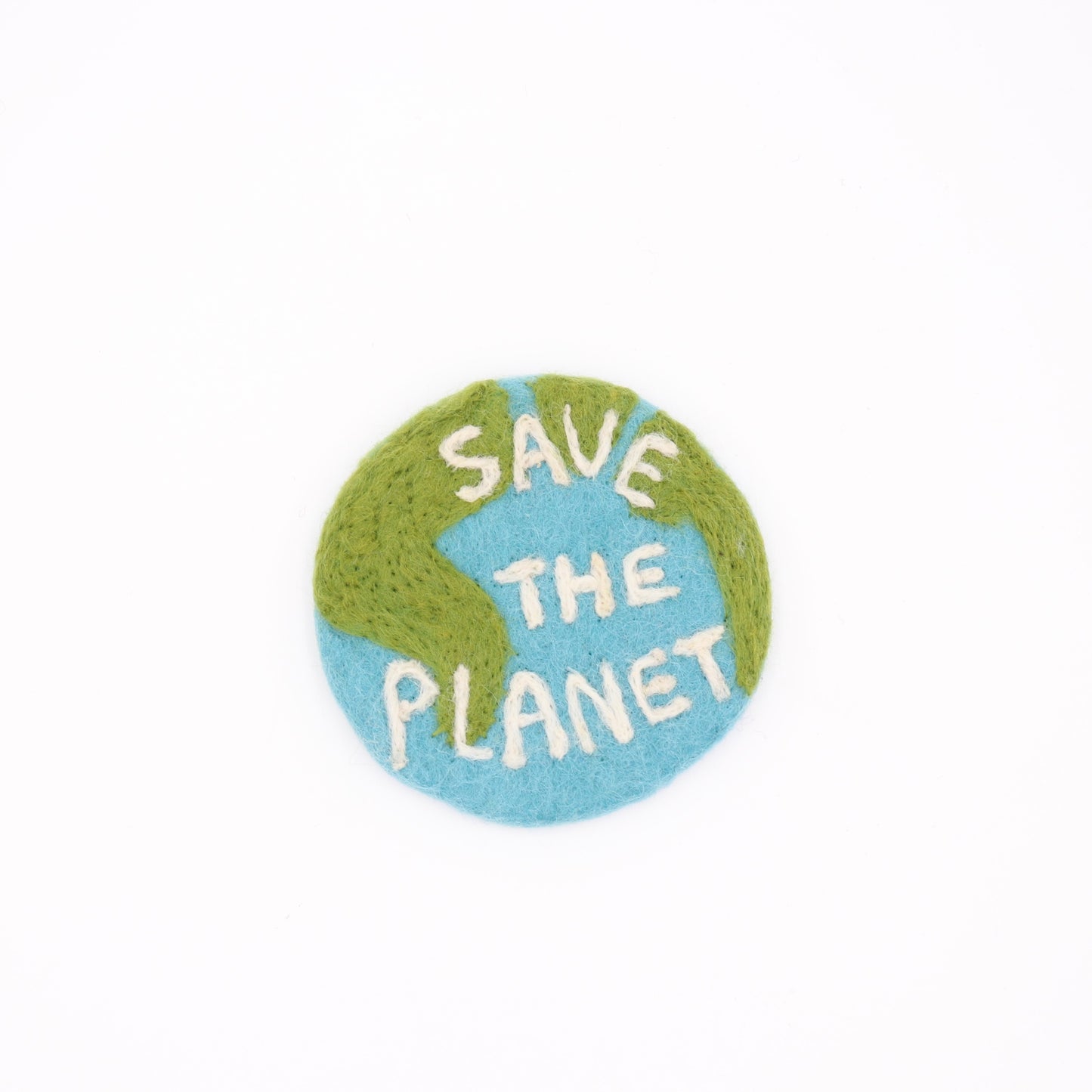 Wool Felt Coaster – Sheep, Seahorse, Crab & Save the Planet Drink Coasters