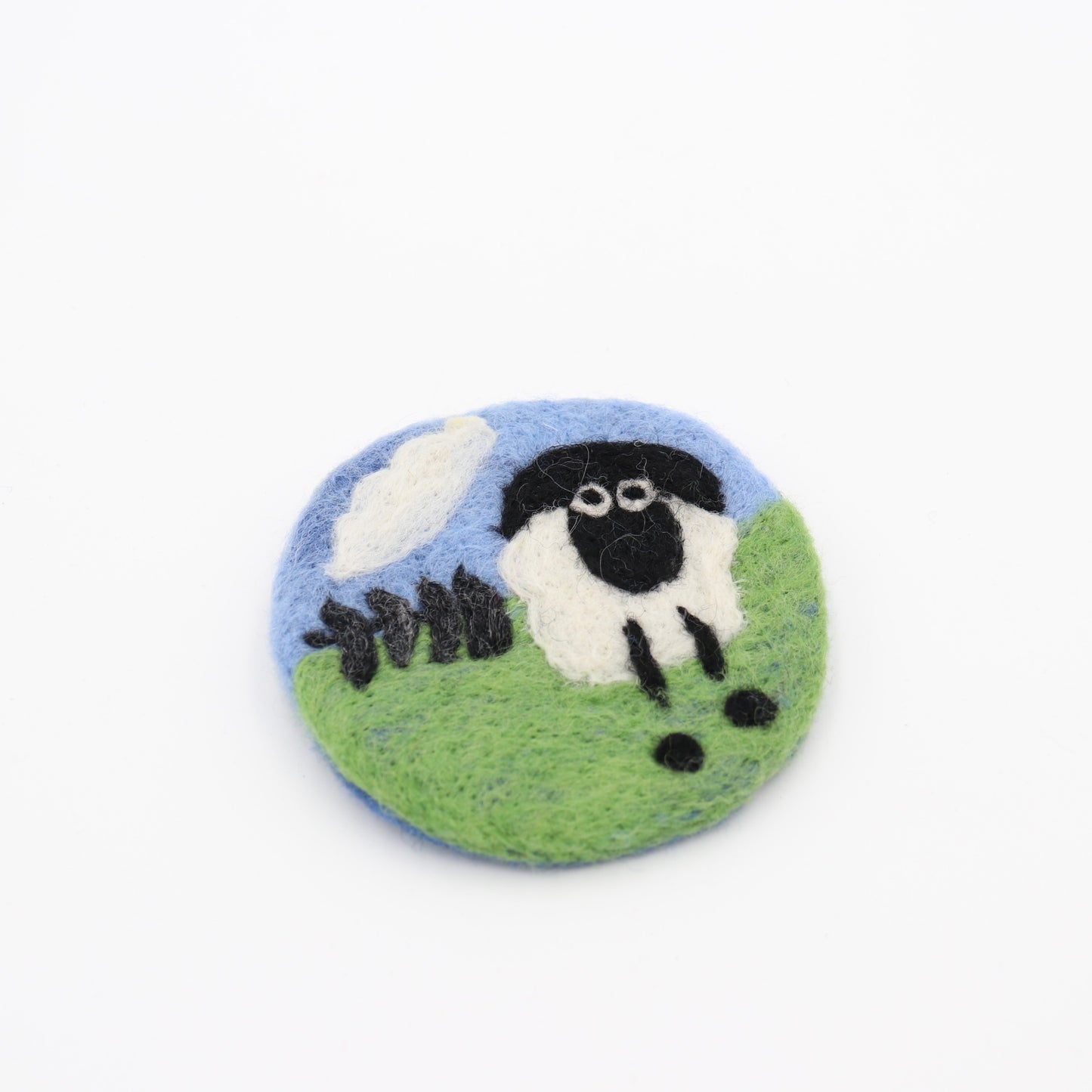 Wool Felt Coaster – Sheep, Seahorse, Crab & Save the Planet Drink Coasters