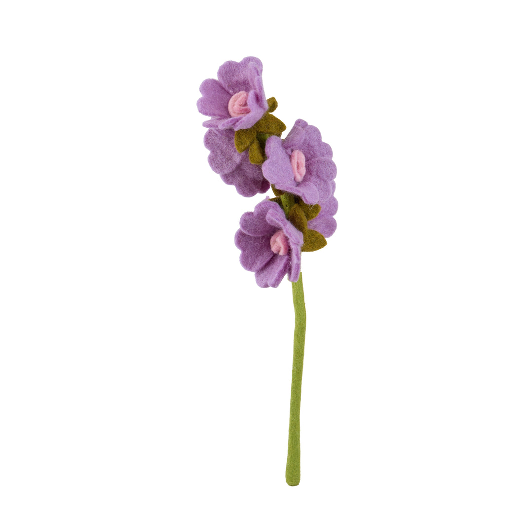 Handmade Wool Felt Wildflowers - Gladiolus