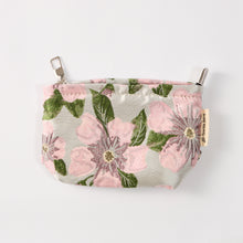 Load image into Gallery viewer, Pink Camellia Toiletry Bag - Travel-Friendly Cosmetic Bag
