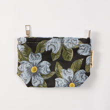 Load image into Gallery viewer, Blue Camellia Toiletry Bag - Travel-Friendly Cosmetic Bag
