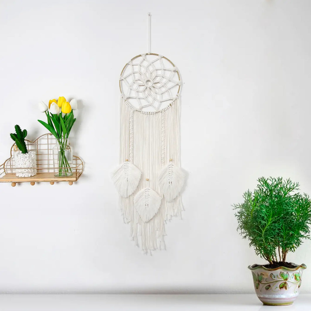 Macrame Wall Hanging Tapestry - Dream Catcher